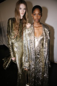 Backstage at Roberto Cavalli Spring 2026 Ready-to-Wear Collection at Milan Fashion Week