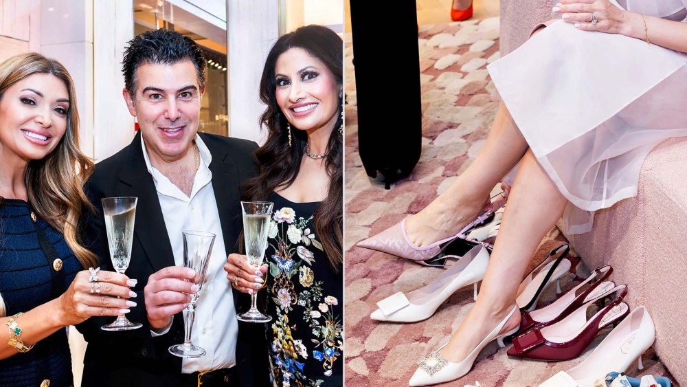 Guests at the reopening of the Roger Vivier boutique at South Coast Plaza in Costa Mesa, Calif., over the weekend.