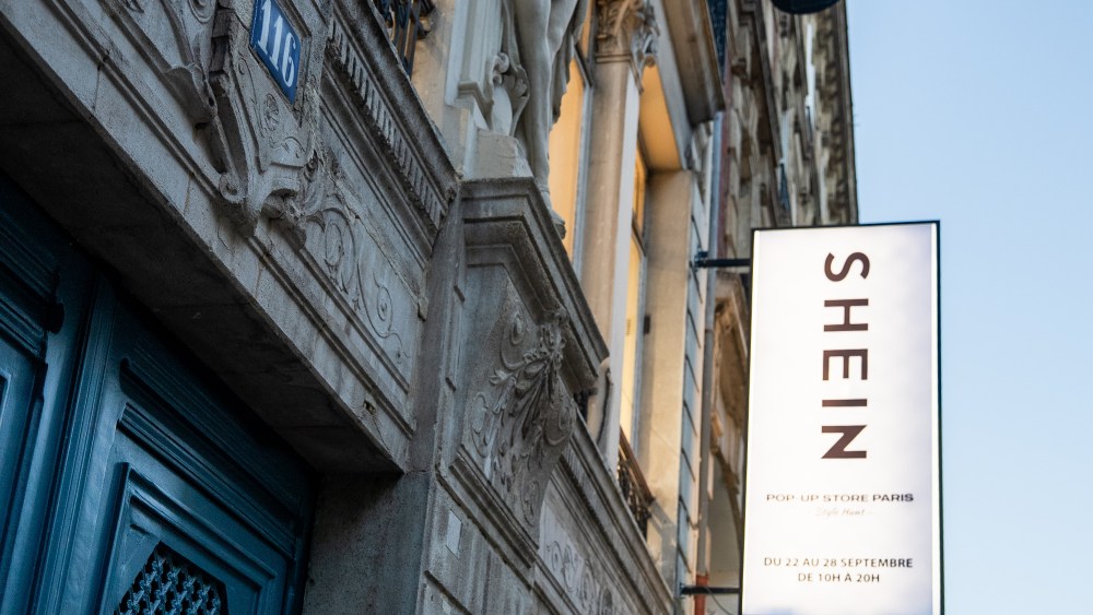 Shein pop-up Paris