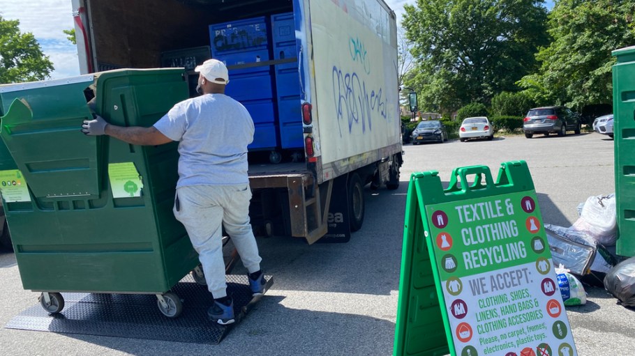 Textile recycling in U.S.