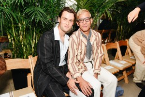 Peter Wesley Jensen and Conrad Ricamora at Todd Snyder Spring 2026 Ready-to-Wear Show.