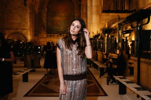 Mary Beth Barone at the Tory Spring 2026 Ready-to-Wear show