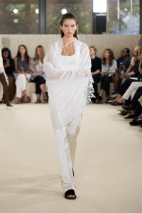 Toteme Spring 2026 ready-to-wear collection at New York Fashion Week.