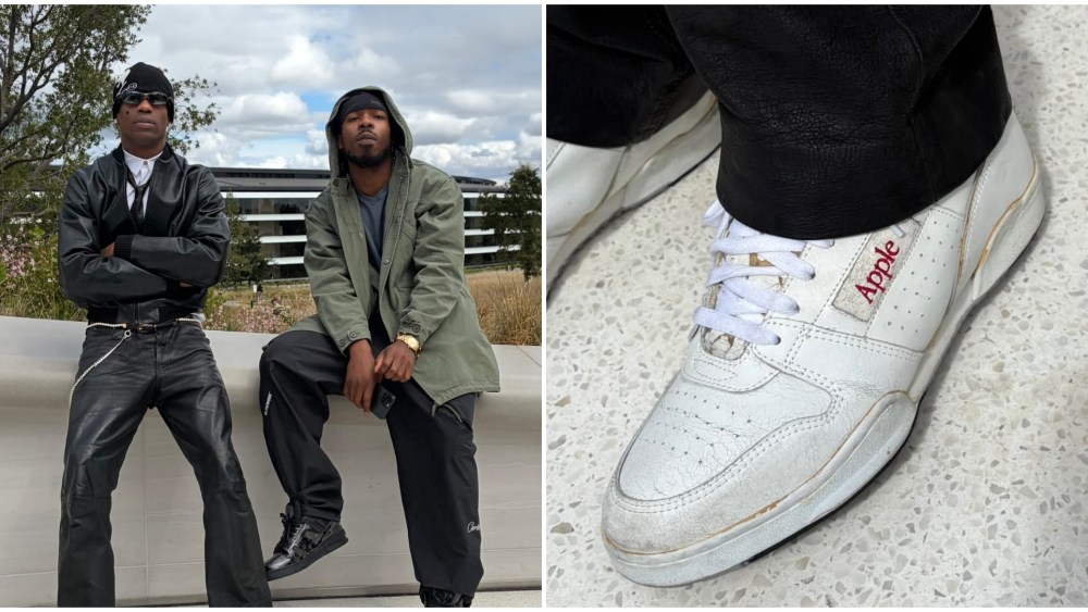 Travis Scott, Gabriel Moses, Apple sneakers