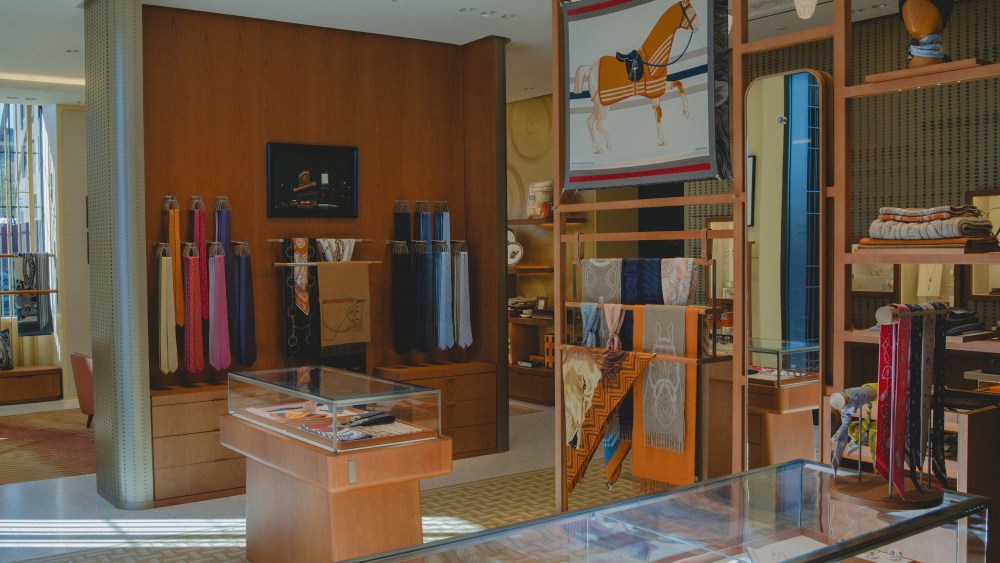A look inside the opening of Hermès’ first Nashville store.