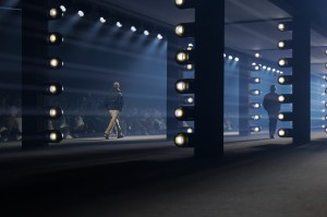 A look from 1886 Fall 2025 at Riyadh Fashion Week.