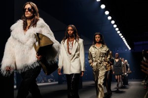 A look from 1886 Fall 2025 at Riyadh Fashion Week.