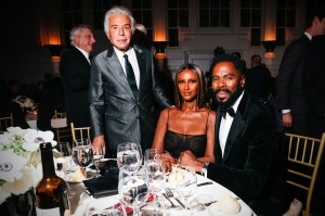 Giancarlo Giammetti, Iman and Colman Domingo