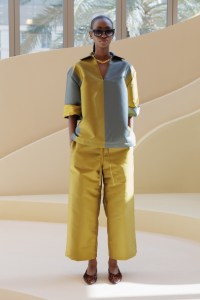 A look from Arwa Al Banawi Fall 2025 at Riyadh Fashion Week.