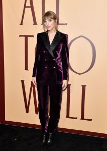 Taylor Swift attends the "All Too Well" premiere at AMC Lincoln Square on November 12, 2021 in New York. (Photo by ANGELA WEISS / AFP) (Photo by ANGELA WEISS/AFP via Getty Images)
