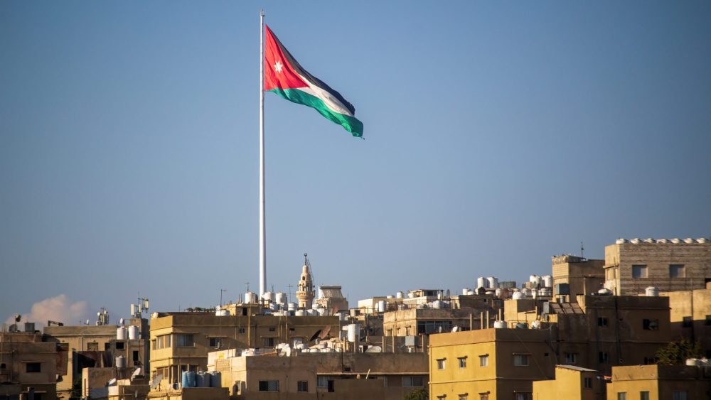The Raghadan Flagpole standing over Amman is the 7th tallest in the world, at 126.8 meters (416 ft).