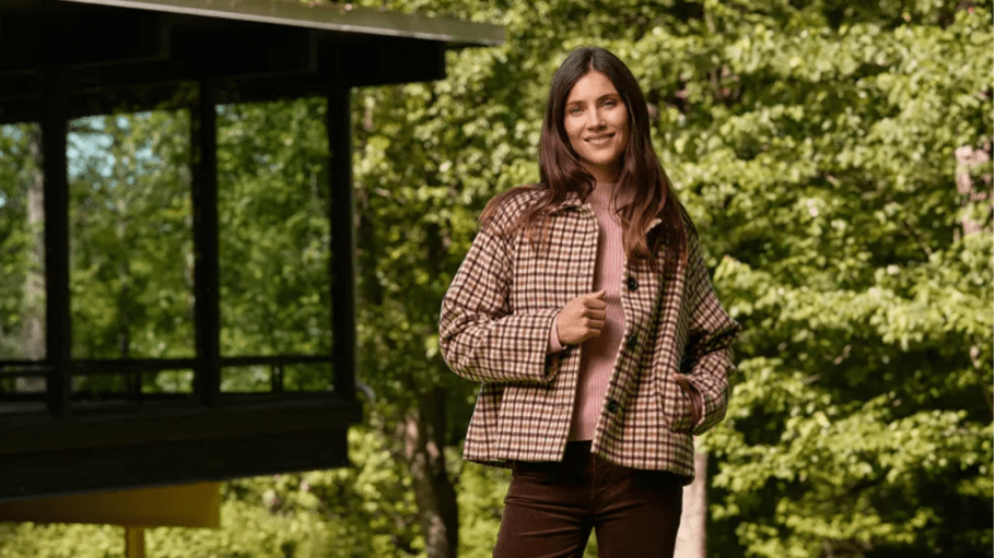A Rosso35 jacket on Halsbrook.com