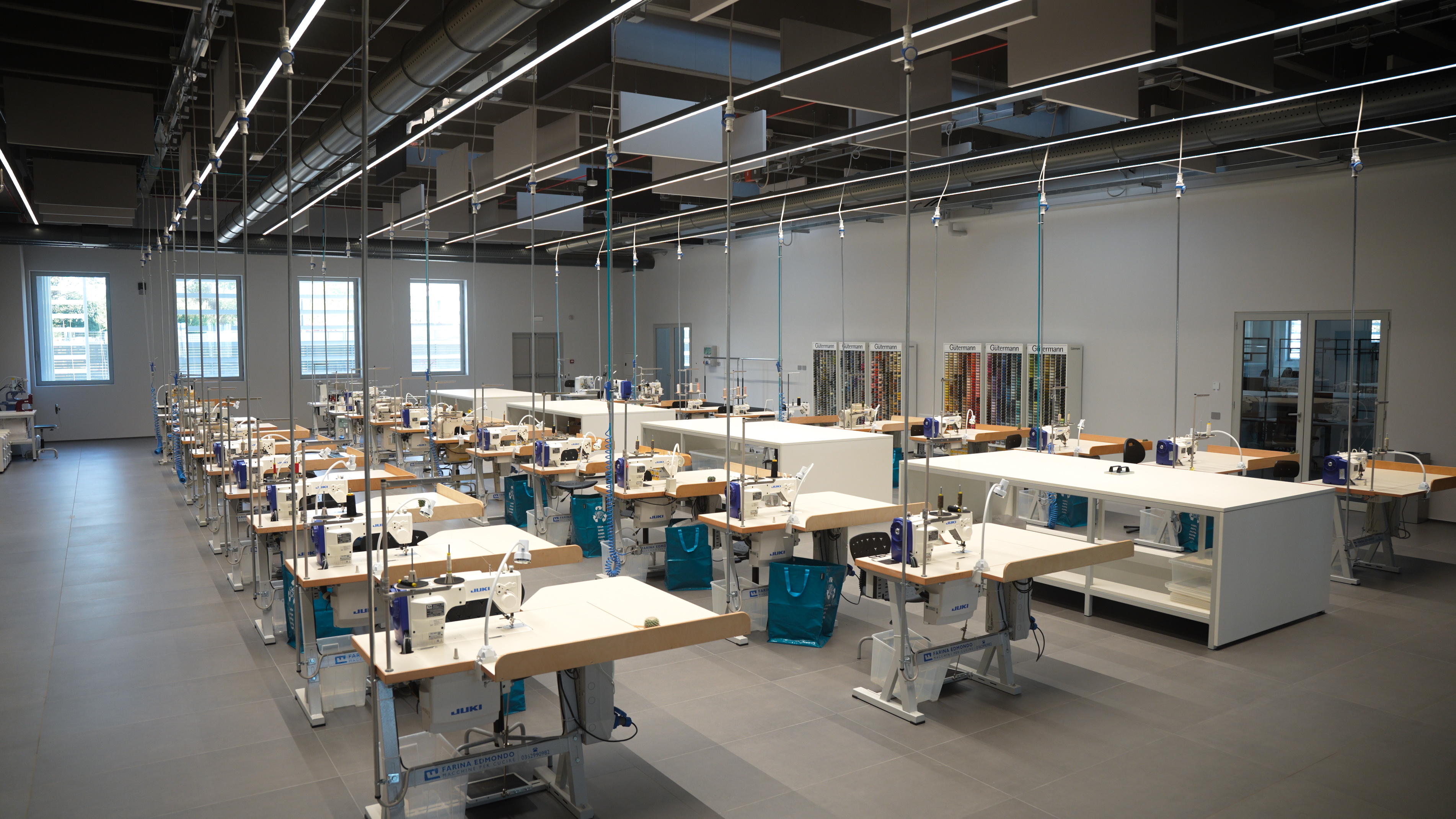 Inside the new Pattern plant in Turin, Italy.