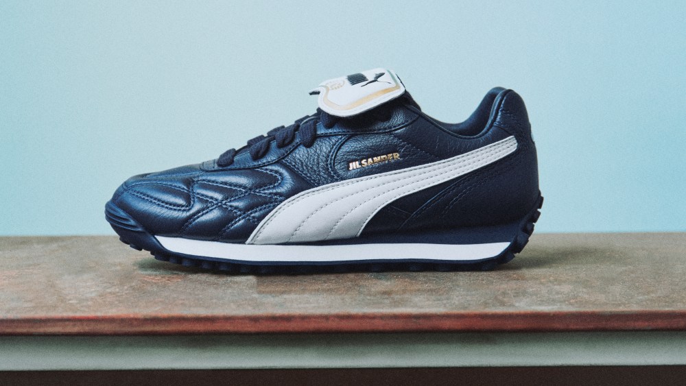 Jil Sander and Puma's King Avanti sneakers.