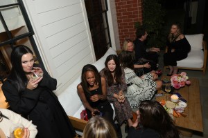 Guests attend Jennifer Meyer's 20 Year anniversary celebration.