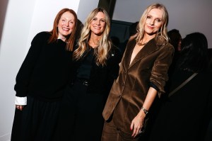 Julianne Moore, Kristina O'Neill, and Laura Brown