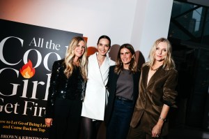 Kristina O'Neill, Kiane von Mueffling, Gucci Westman, and Laura Brown