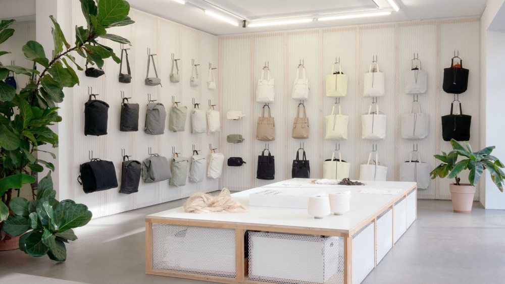 Inside Qwstion shop in Zurich.