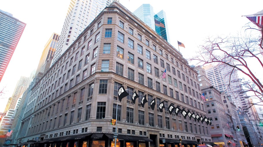 The Saks Fifth Avenue flagship in Manhattan.