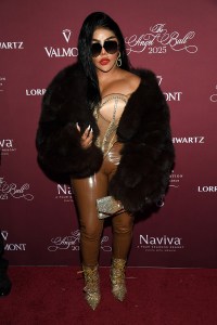 Lil' Kim at the 27th Annual Angel Ball held at Cipriani Wall St. on October 27, 2025 in New York, New York.