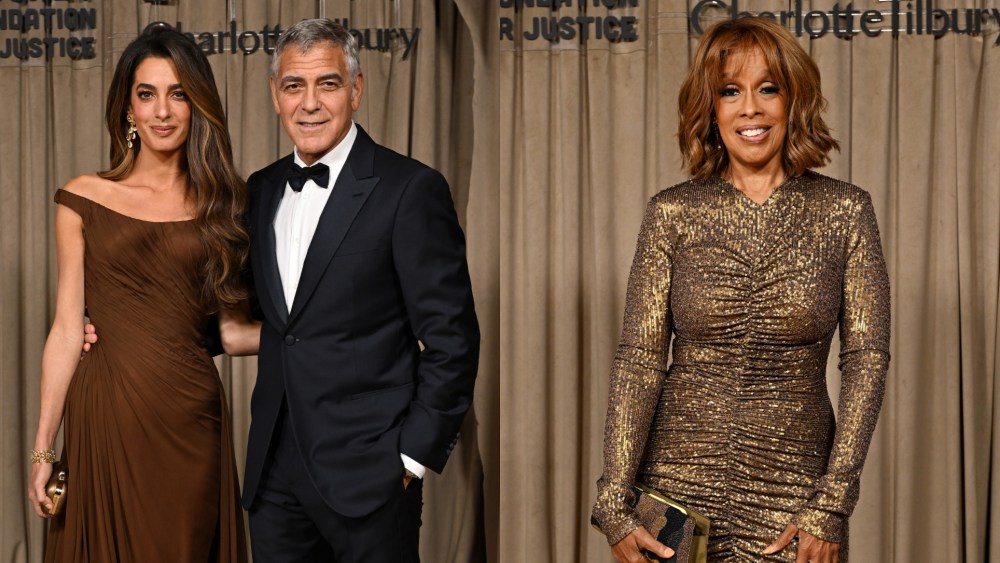 Celebrity style moments at the Clooney Foundation for Justice's The Albies on Oct. 3, 2025 in London.