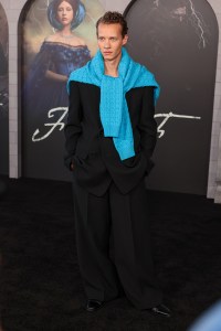 Felix Kammerer at Netflix's "Frankenstein" Los Angeles premiere held at the Academy Museum of Motion Pictures on October 06, 2025 in Los Angeles, California.