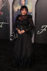 Yvette Aragon at Netflix's "Frankenstein" Los Angeles premiere held at the Academy Museum of Motion Pictures on October 06, 2025 in Los Angeles, California.