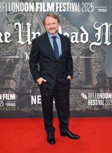 LONDON, ENGLAND - OCTOBER 08: Director Rian Johnson attends the 'Wake Up Dead Man: A Knives Out Mystery' opening gala during the 69th BFI London Film Festival at The Royal Festival Hall on October 08, 2025 in London, England. (Photo by Kate Green/Getty Images for BFI)