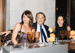 Helena Christensen and Andre Messika