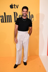 Jason Canela at Apple TV's "Palm Royale" Season 2 Celebration held at The Sun Rose on October 21, 2025 in West Hollywood, California.