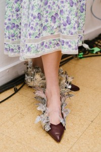 Backstage at Rabanne Spring 2026 Ready-to-Wear Collection at Paris Fashion Week