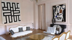 The Salon Vivier at Maison Vivier in Paris.