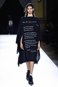Yohji Yamamoto Spring 2026 Ready-to-Wear Collection at Paris Fashion Week