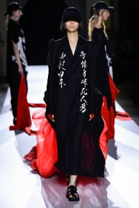 Yohji Yamamoto Spring 2026 Ready-to-Wear Collection at Paris Fashion Week