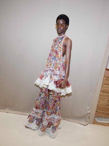 Backstage at Zimmermann Spring 2026 Ready-to-Wear Collection at Paris Fashion Week
