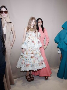 Backstage at Zimmermann Spring 2026 Ready-to-Wear Collection at Paris Fashion Week