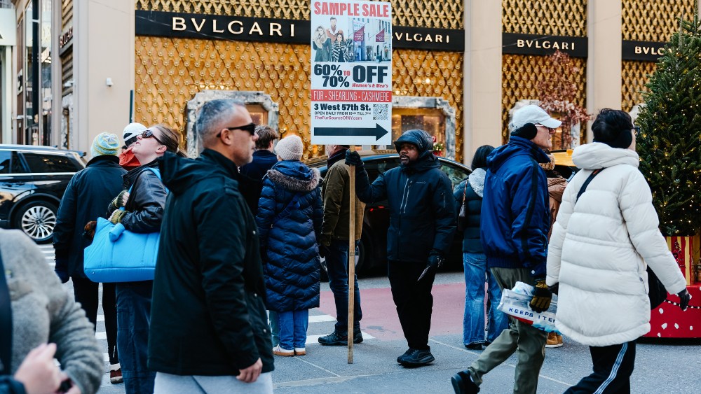 A look at Black Friday shopping around New York for the 2025 holiday season.