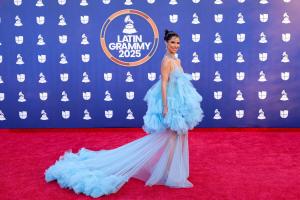Roselyn Sánchez at the 26th Annual Latin GRAMMY Awards held at the MGM Grand Garden Arena on November 13, 2025 in Las Vegas, Nevada.