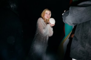 Elle Fanning at Chanel MOMA Film Benefit on November 12, 2025 in New York, New York.