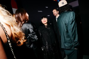 Anna Sui at Chanel MOMA Film Benefit on November 12, 2025 in New York, New York.