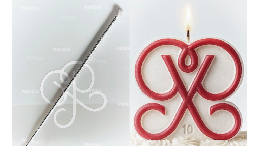 Spanish jewelry brand PDPaola is marking its 10th anniversary with a magic wand, among other products.
