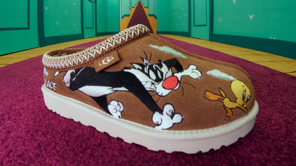 Ugg, Palace, Tasman, Sylvester, Tweety, Looney Tunes, collaboration, shoes, footwear, slippers, clogs, mules, Uggs