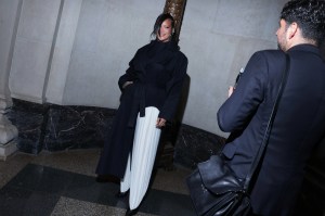 Rihanna at the 2025 CFDA Fashion Awards held at American Museum of Natural History on November 03, 2025 in New York, New York.
