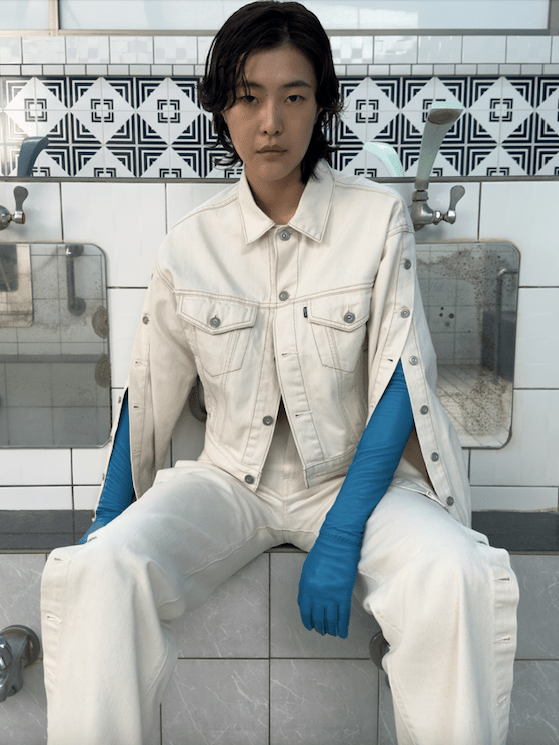 A look from the Blue Tab collection by Levi's.