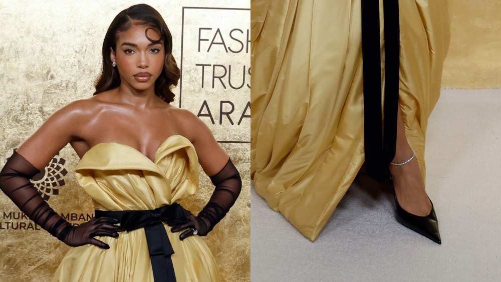 Lori Harvey attends the Fashion Trust Arabia 2025 Awards Ceremony at the National Museum of Qatar on Nov. 22, 2025 in Doha, Qatar.