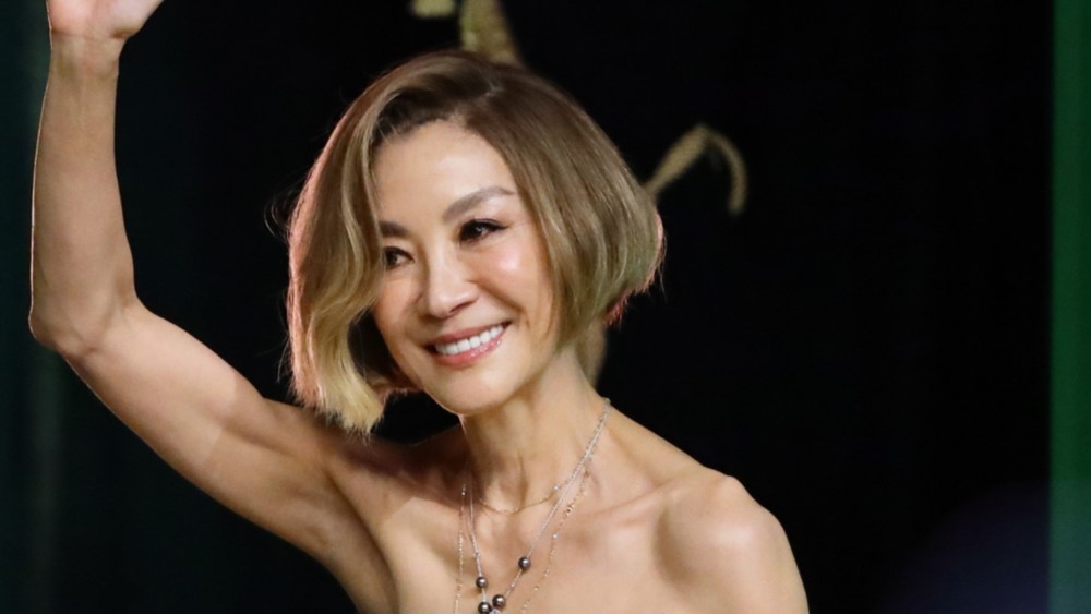 Michelle Yeoh at the "Wicked: For Good" premiere in Singapore.