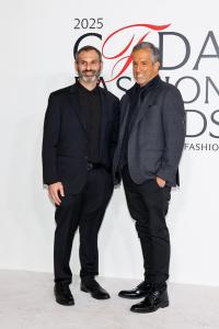 Jed Berger and Kenneth Cole at the 2025 CFDA Fashion Awards held at The American Museum of Natural History on November 03, 2025 in New York, New York.