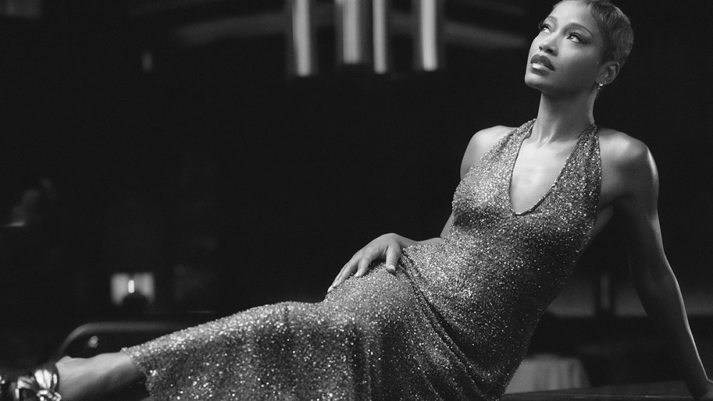 Keke Palmer, Stuart Weitzman, Holiday, Campaign, shoes, footwear, heels