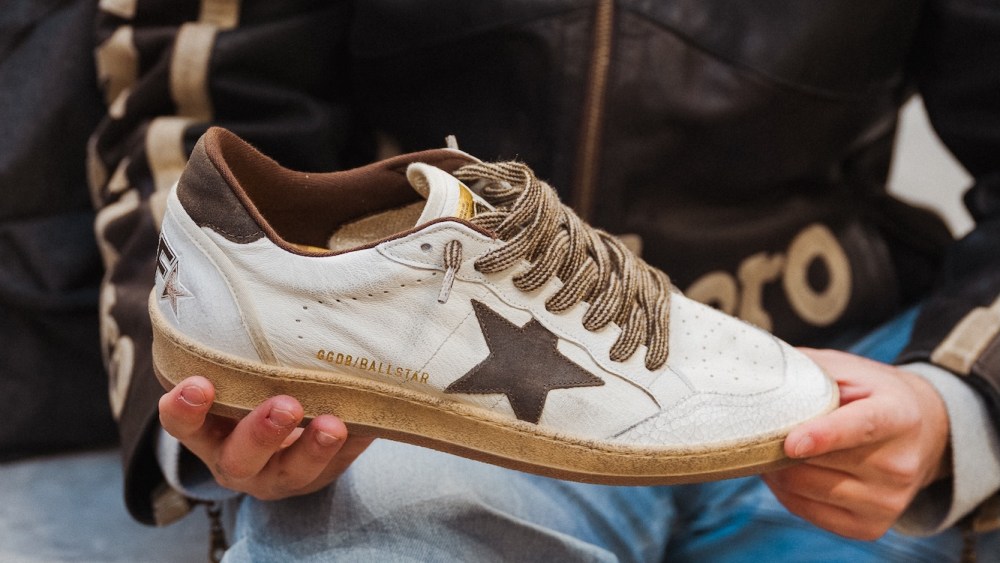 The Golden Goose x FiveFourFive co-creation event in Florence, Italy.