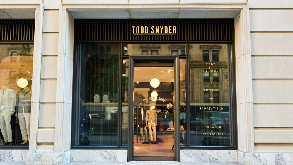 Todd Snyder on Madison Avenue.